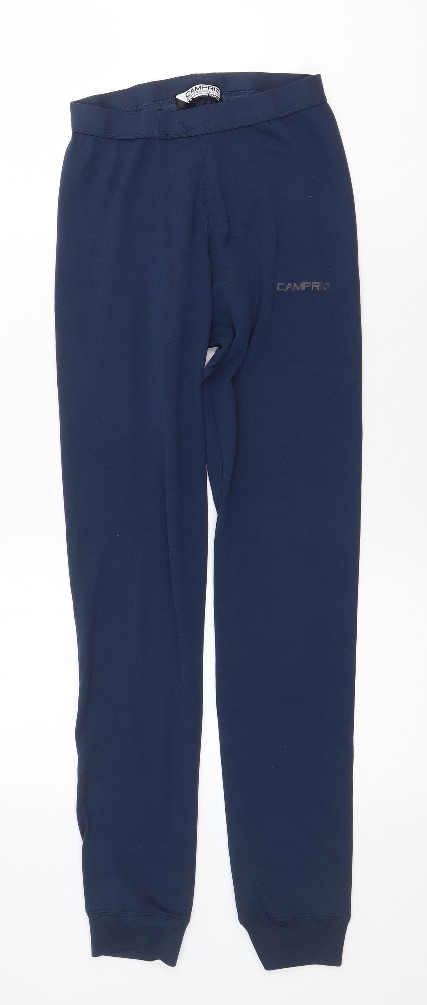 Camprio Womens Blue Polyester Jogger Trousers Size S Regular Pullover