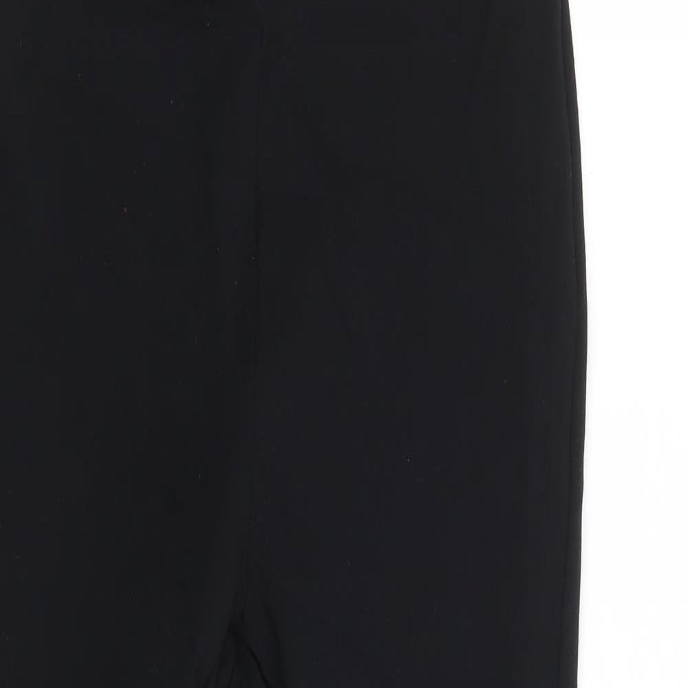 George Womens Black Viscose Jogger Leggings Size 8