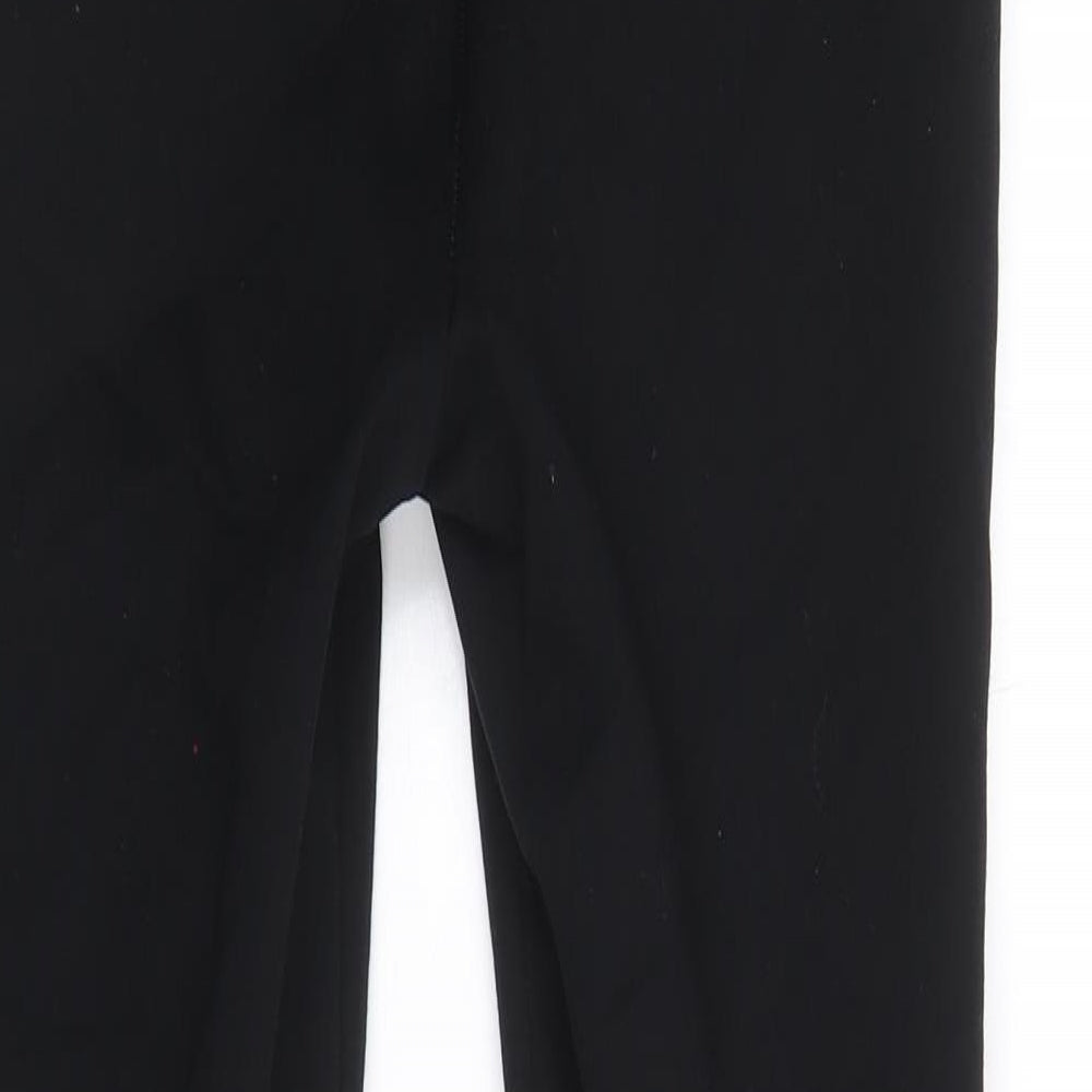 George Womens Black Viscose Jogger Leggings Size 8