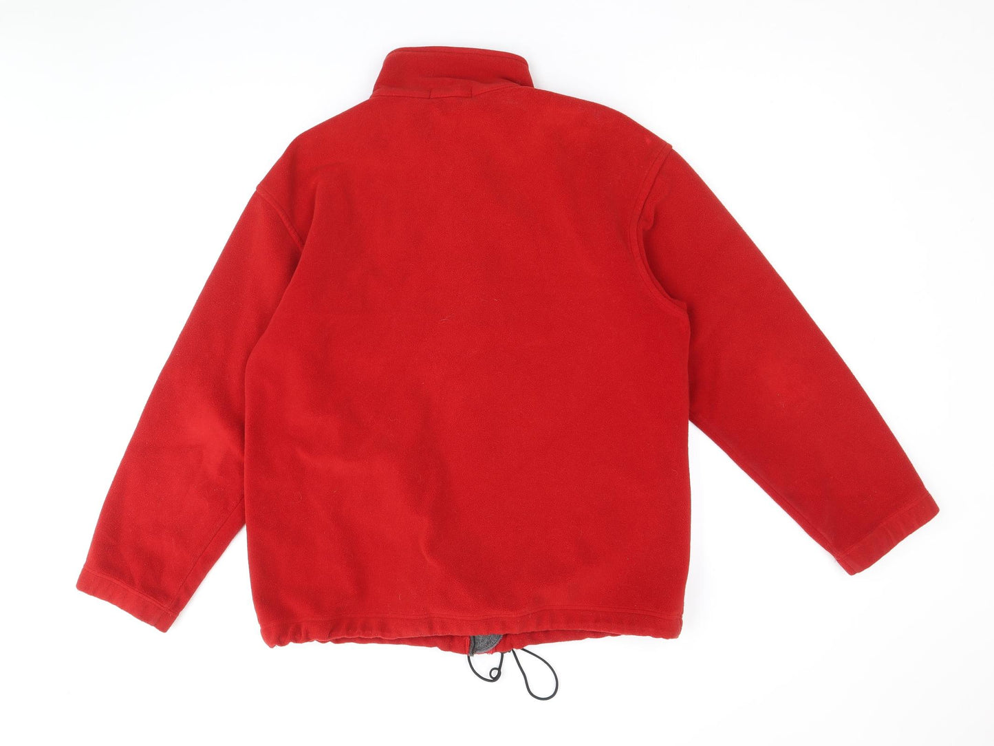 Marks and Spencer Womens Red Jacket Size 12 Zip
