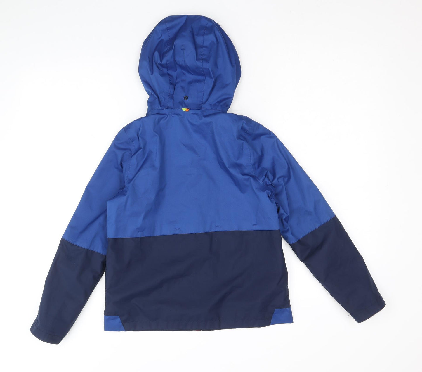 Quechua Boys Blue Windbreaker Jacket Size 10 Years Zip