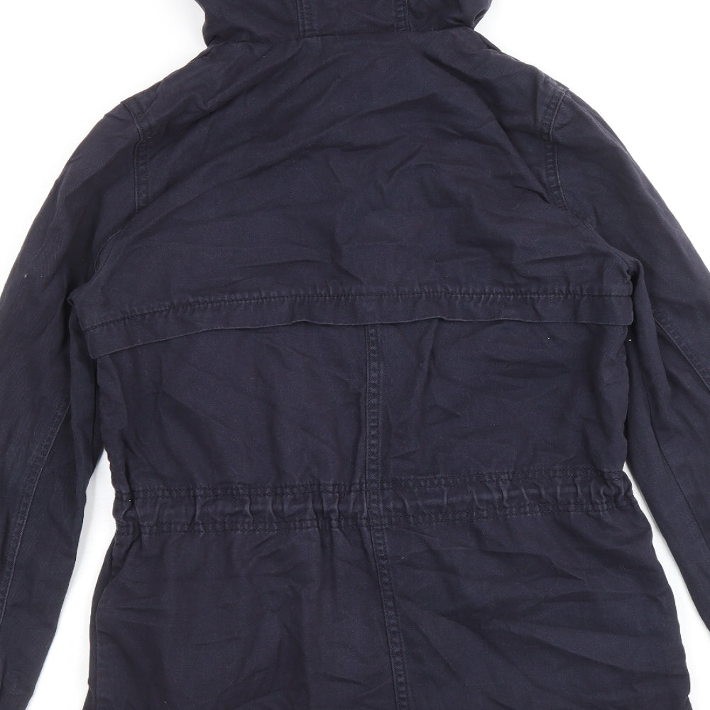 Divided by H&M Womens Blue Jacket Size 6 Zip