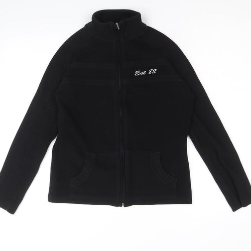 NEXT Womens Black Jacket Size 10 Zip