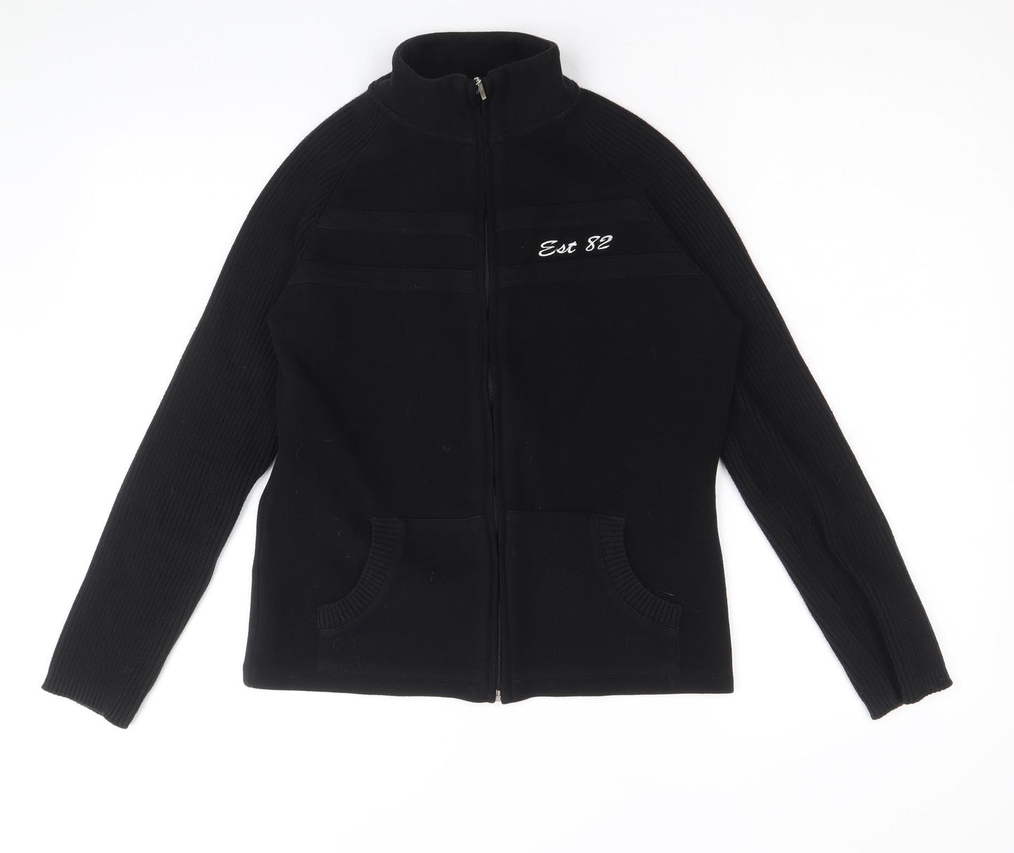 NEXT Womens Black Jacket Size 10 Zip