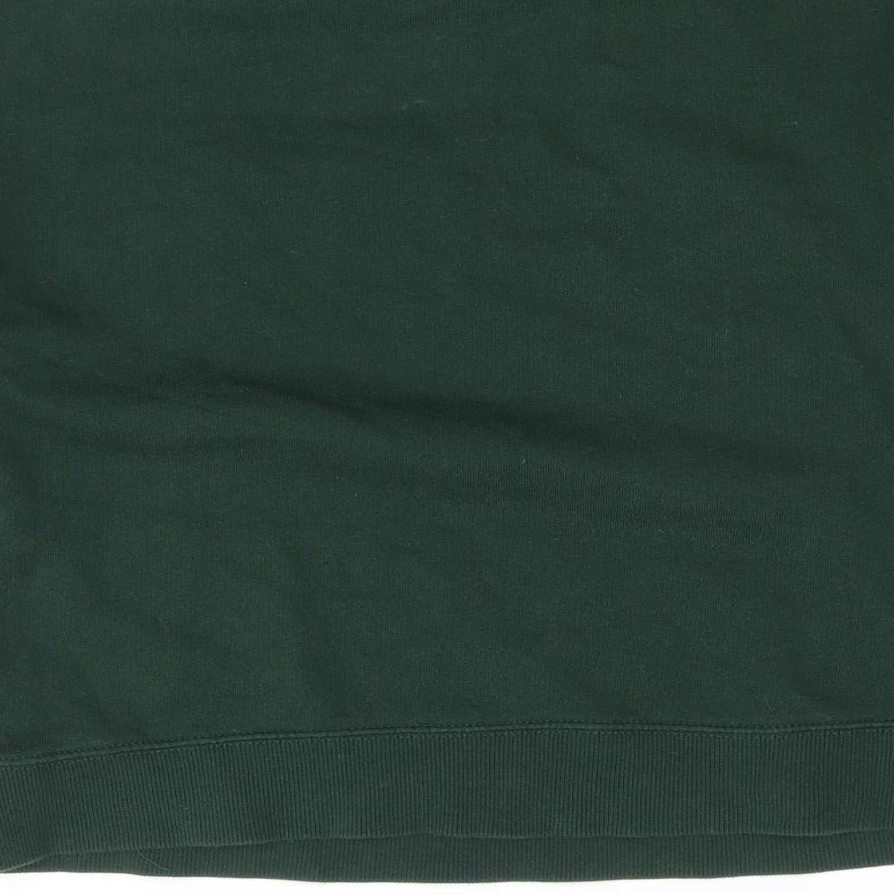 Zara Womens Green Cotton Pullover Sweatshirt Size S Pullover - Manhattan New York