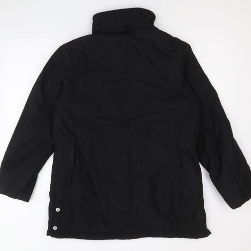 Roman Womens Black Jacket Size M Zip
