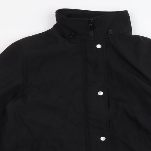 Roman Womens Black Jacket Size M Zip