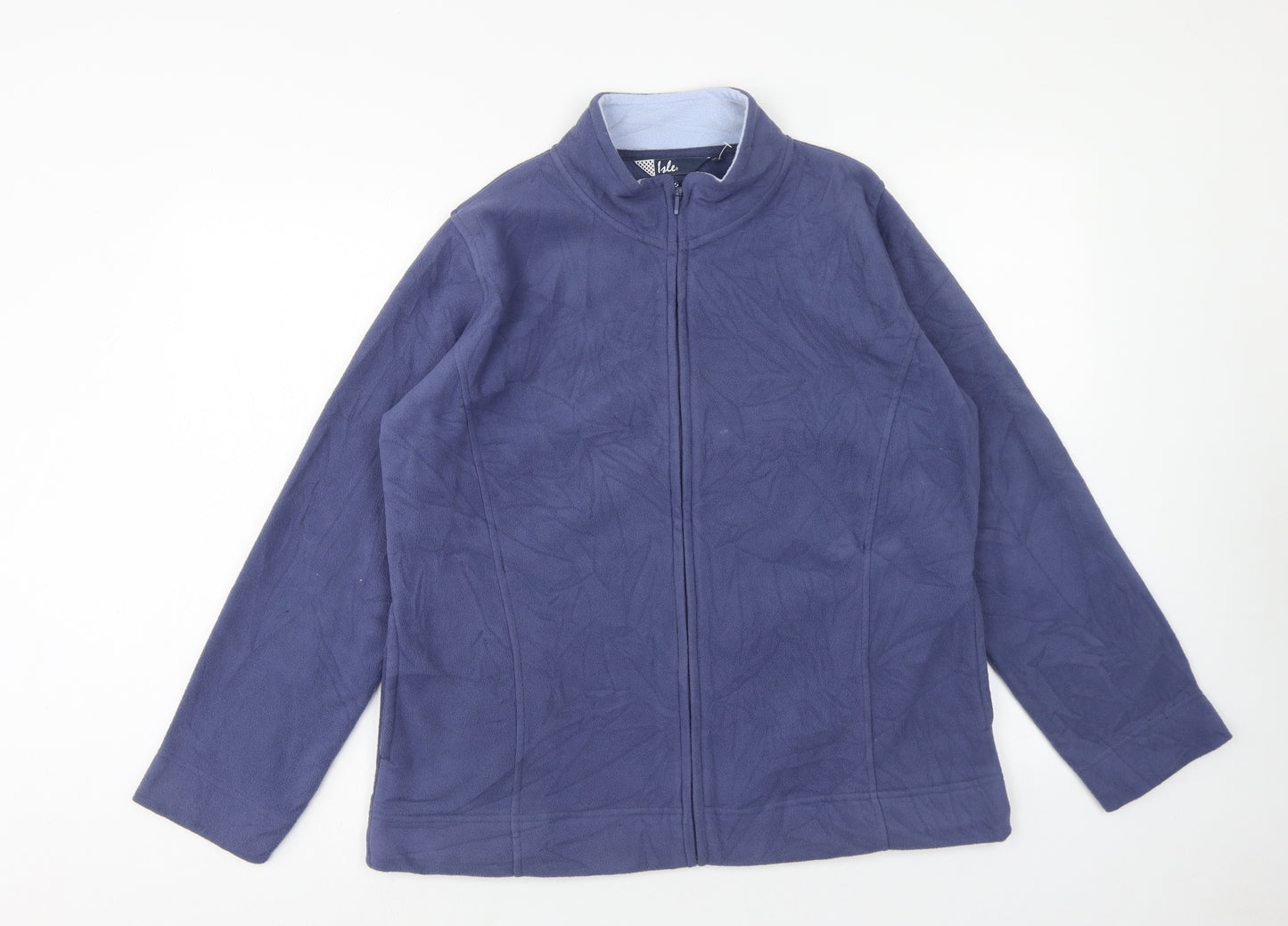 EWM Womens Purple Jacket Size L Zip - Size 18-20