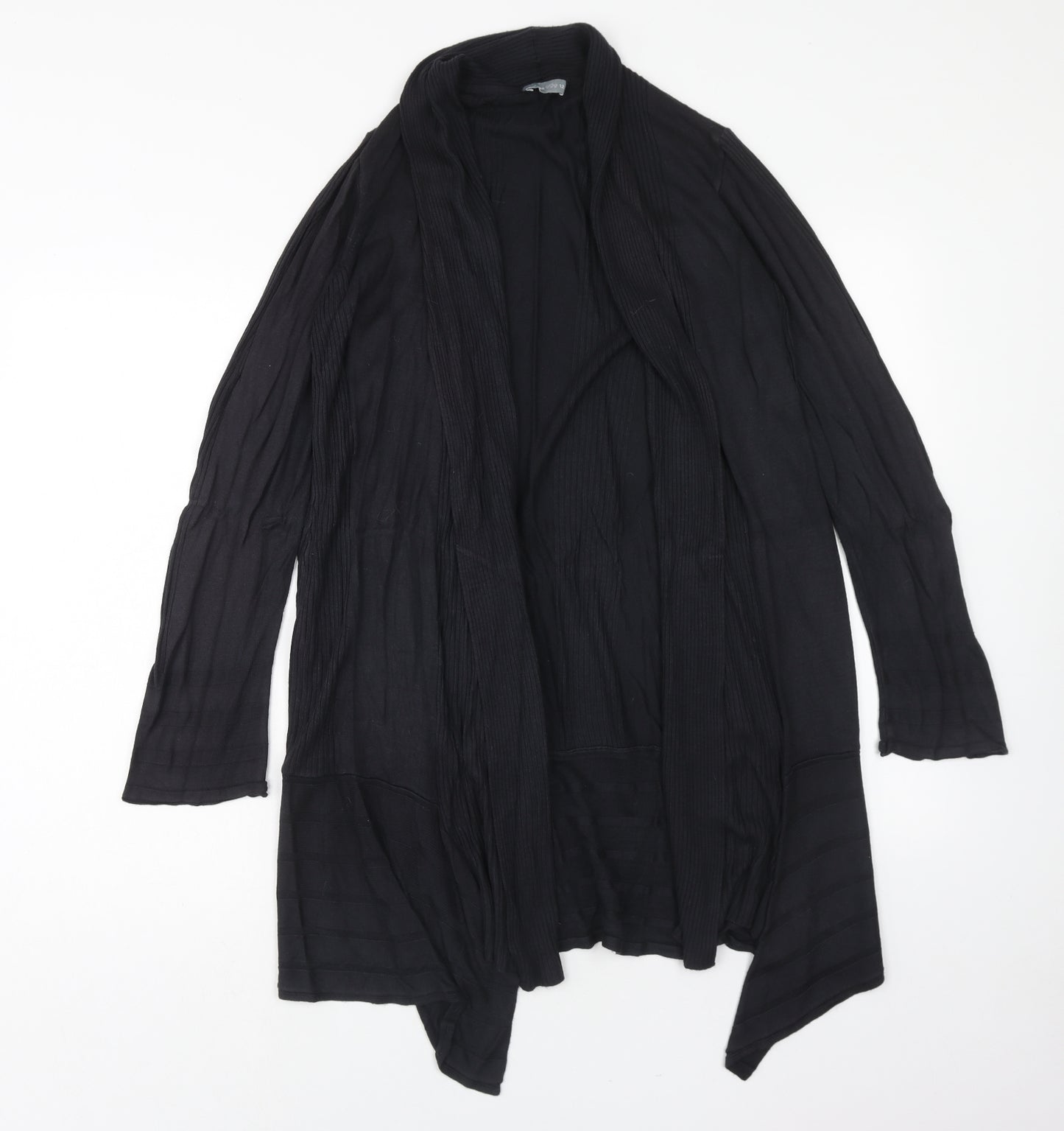 Marks and Spencer Womens Blue V-Neck Acrylic Cardigan Jumper Size 10