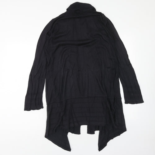 Marks and Spencer Womens Blue V-Neck Acrylic Cardigan Jumper Size 10