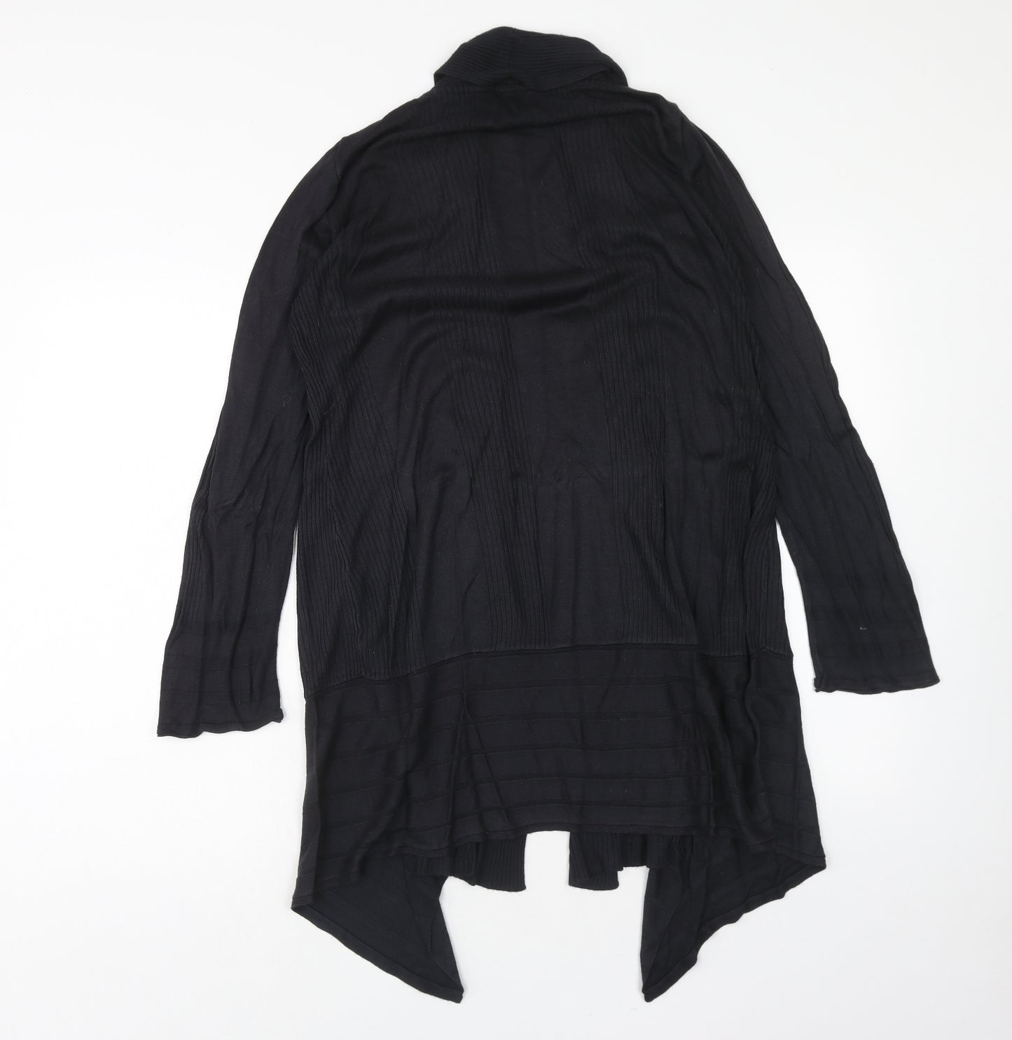 Marks and Spencer Womens Blue V-Neck Acrylic Cardigan Jumper Size 10