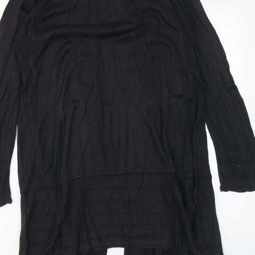 Marks and Spencer Womens Blue V-Neck Acrylic Cardigan Jumper Size 10
