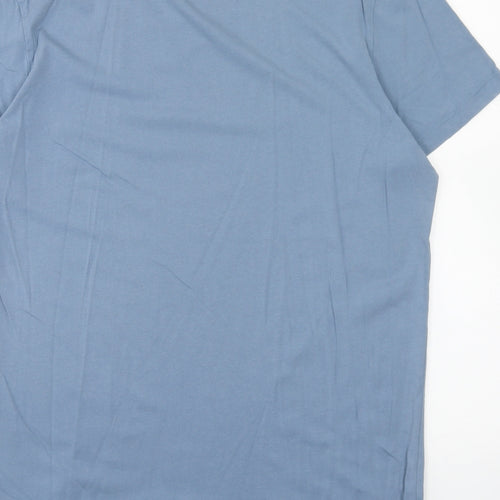 Produkt Mens Blue Cotton T-Shirt Size M Round Neck