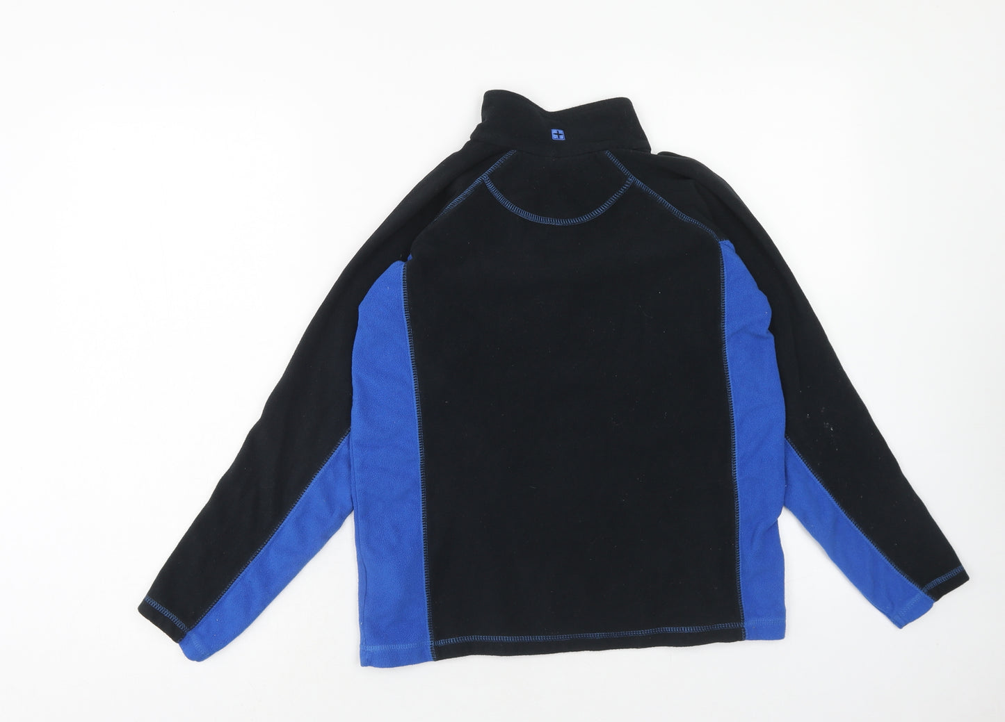 Mountain Warehouse Boys Blue Polyester Pullover Sweatshirt Size 13 Years Zip