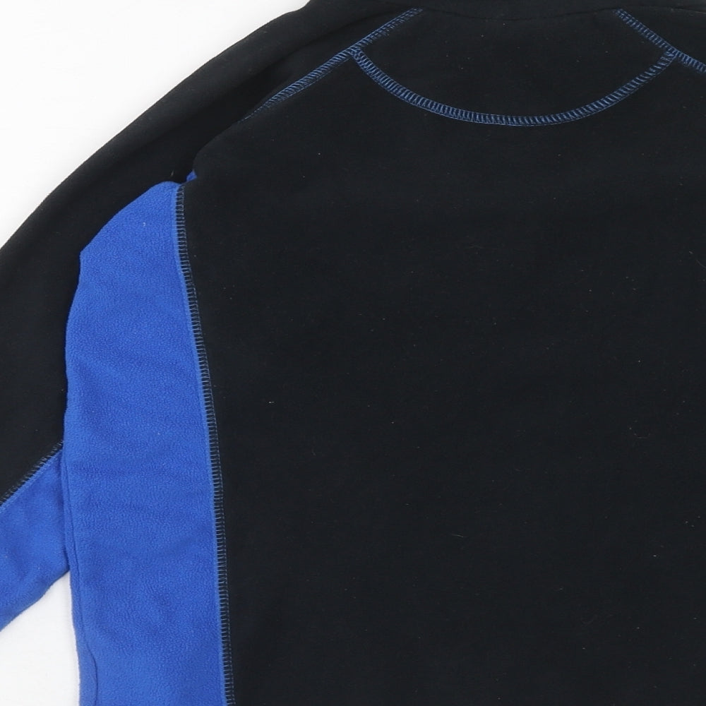 Mountain Warehouse Boys Blue Polyester Pullover Sweatshirt Size 13 Years Zip