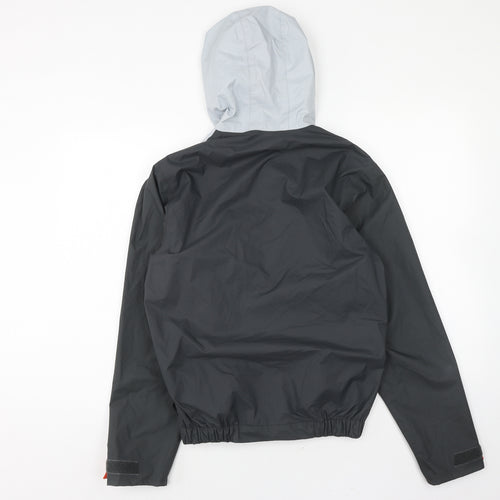 DECATHLON Mens Black Anorak Coat Size XS Zip