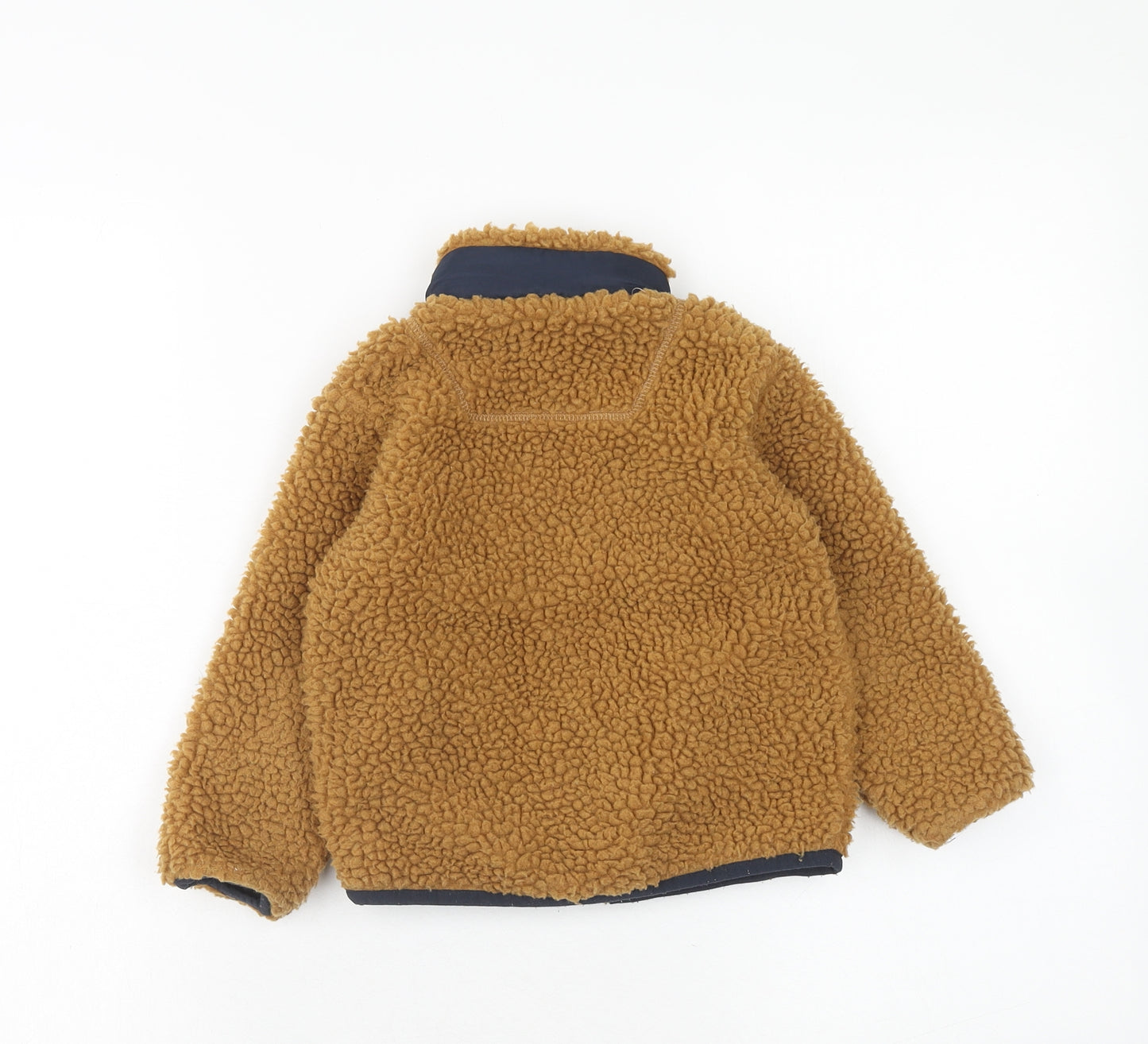 John Lewis Boys Brown Jacket Size 2 Years Zip