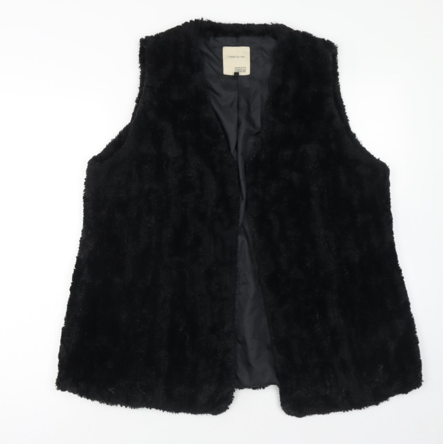 NEXT Womens Black Gilet Jacket Size 22