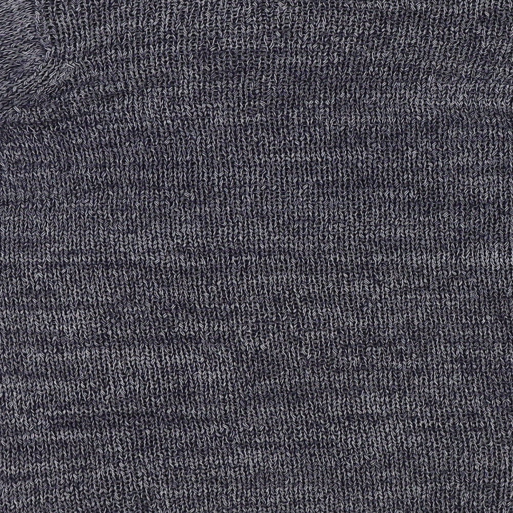 Yours Womens Blue Boat Neck Acrylic Pullover Jumper Size 22 - Size 22/24