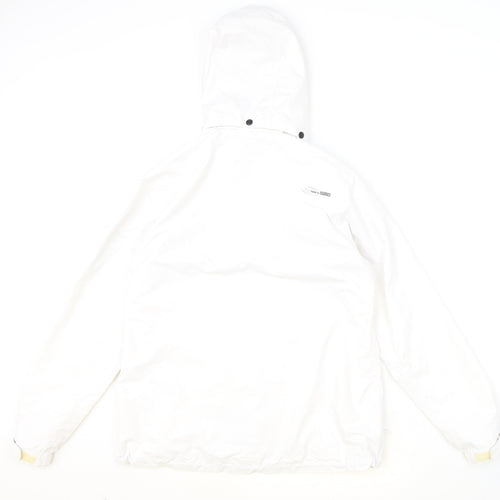 FIVE SEASONS Womens Ivory Windbreaker Jacket Size 10 Zip