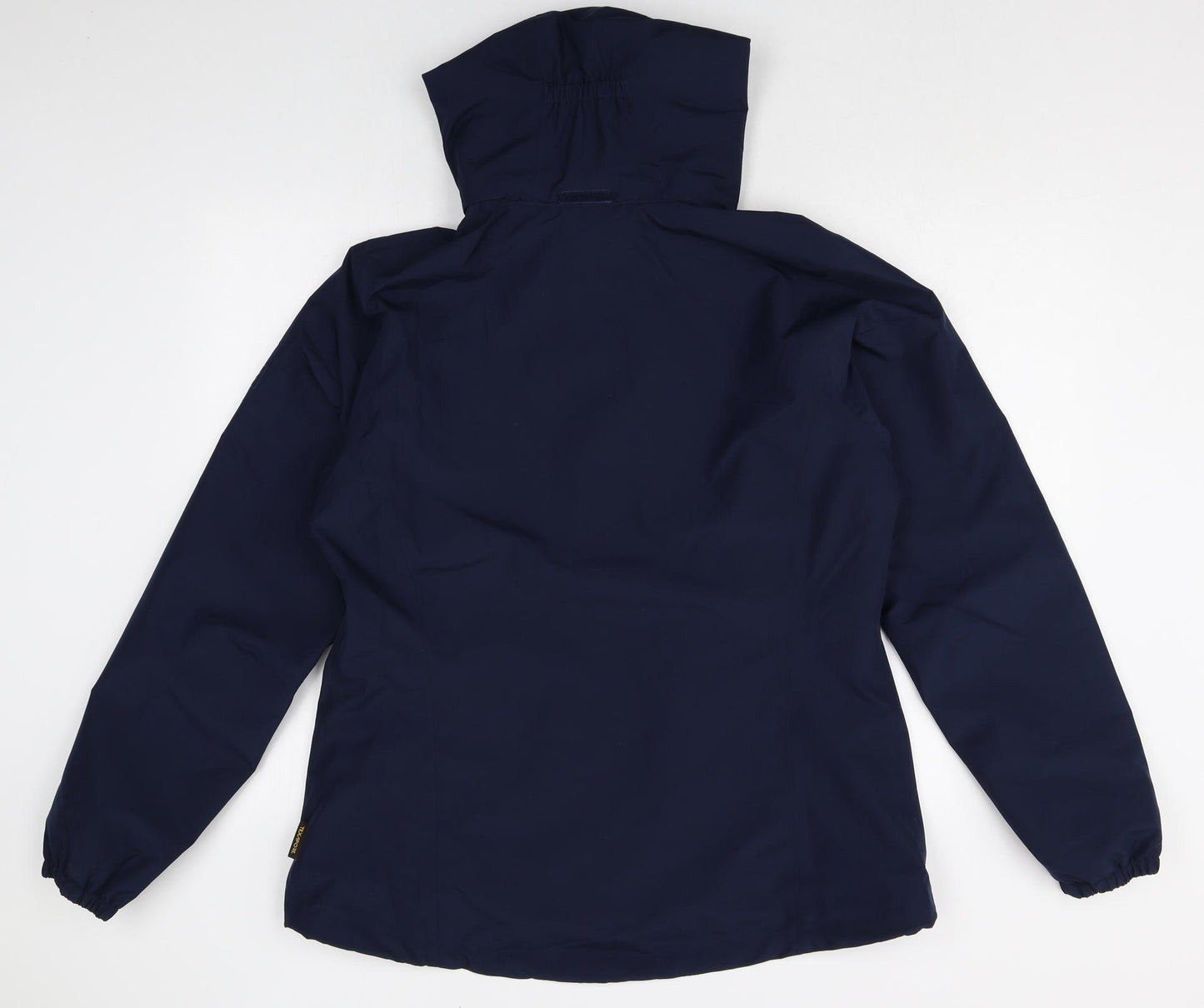 Jack Wolfskin Mens Blue Rain Coat Coat Size XL Zip
