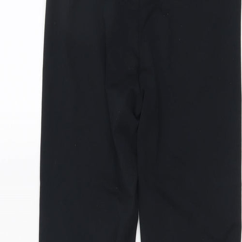 F&F Womens Black Polyester Compression Leggings Size 6 L20 in Regular Pullover
