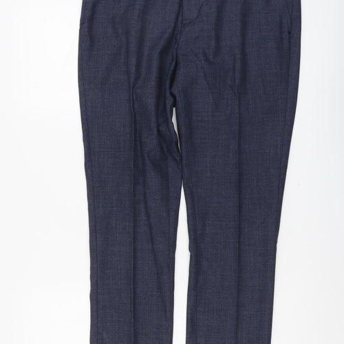 Cedar Wood State Mens Beige Polyester Trousers Size 34 in L30 in Regular Button