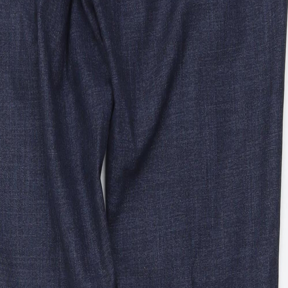 Cedar Wood State Mens Beige Polyester Trousers Size 34 in L30 in Regular Button