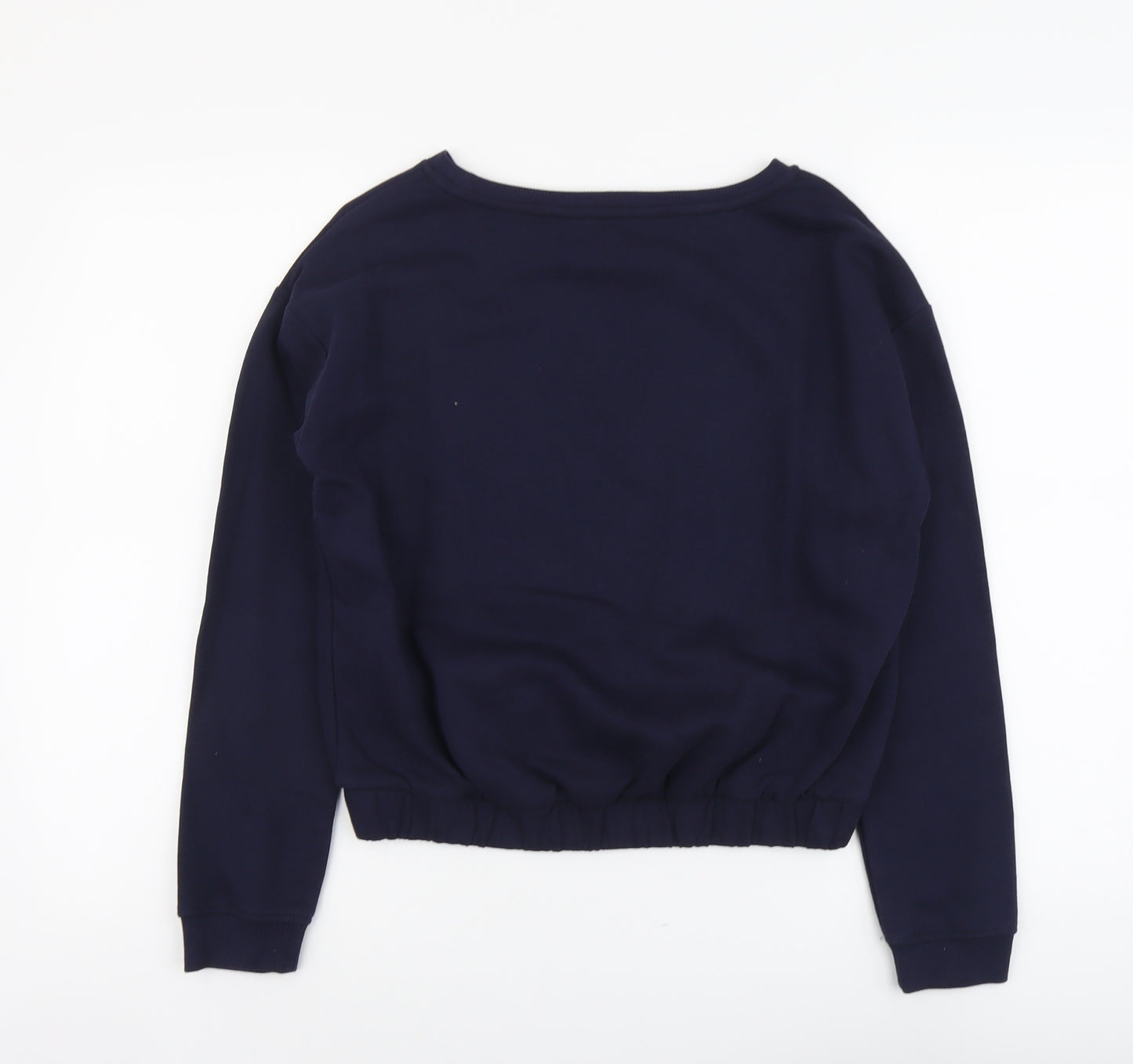 H&M Girls Blue Cotton Pullover Sweatshirt Size 12-13 Years Pullover - Love