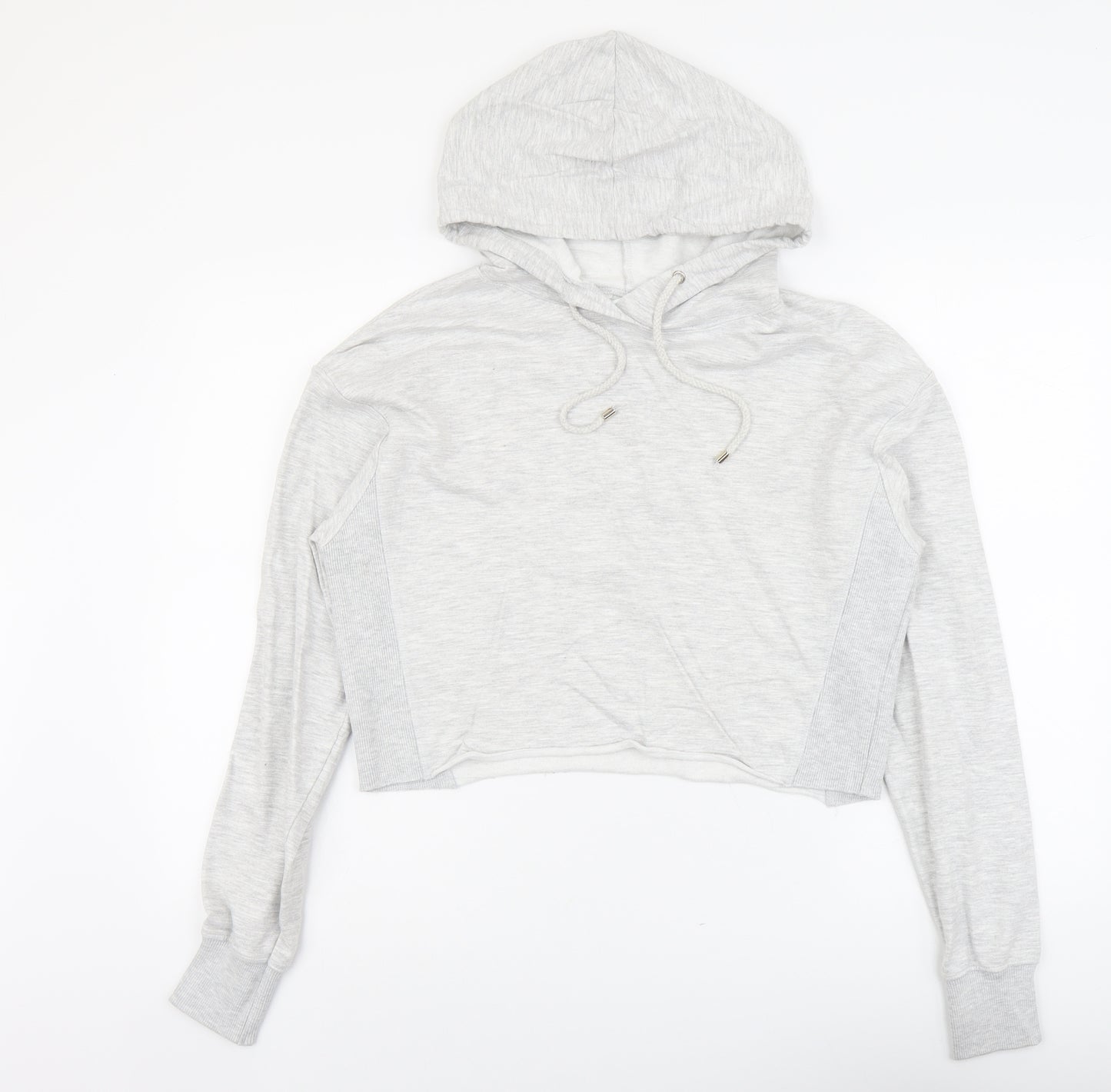 Primark Womens Grey Cotton Pullover Hoodie Size S Pullover