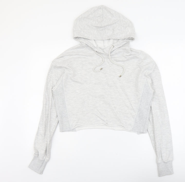 Primark Womens Grey Cotton Pullover Hoodie Size S Pullover