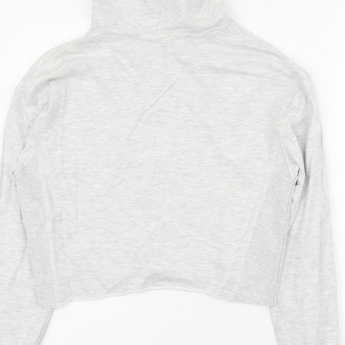 Primark Womens Grey Cotton Pullover Hoodie Size S Pullover