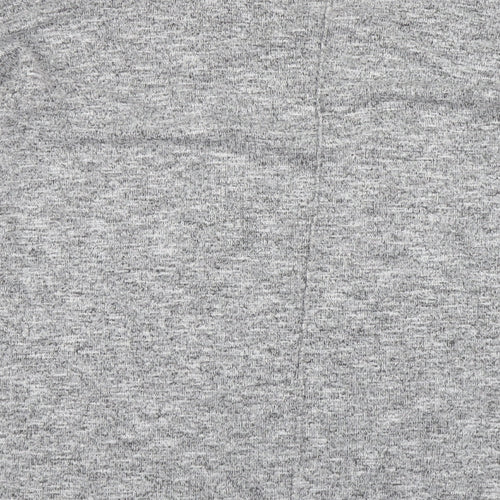 Dunnes Stores Womens Grey V-Neck Polyester Pullover Jumper Size 16