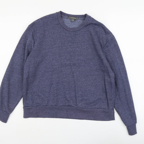 Primark Womens Blue Cotton Pullover Sweatshirt Size XS Pullover