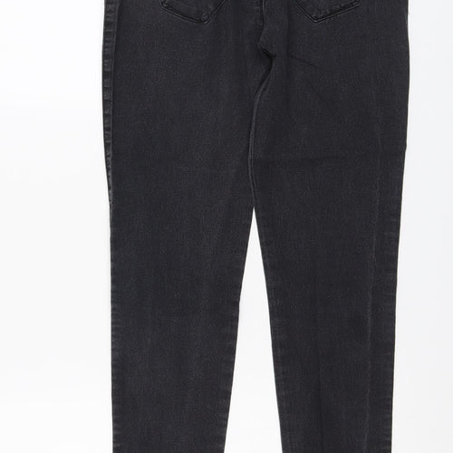 Denim & Co. Womens Grey Cotton Jegging Jeans Size 8 L29 in Regular