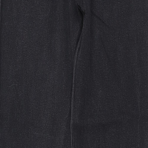 Denim & Co. Womens Grey Cotton Jegging Jeans Size 8 L29 in Regular