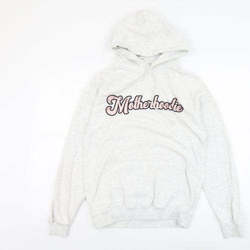 Preworn Womens Grey Cotton Pullover Hoodie Size S Pullover