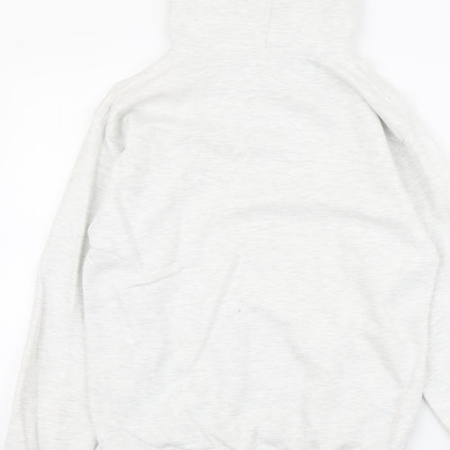 Preworn Womens Grey Cotton Pullover Hoodie Size S Pullover