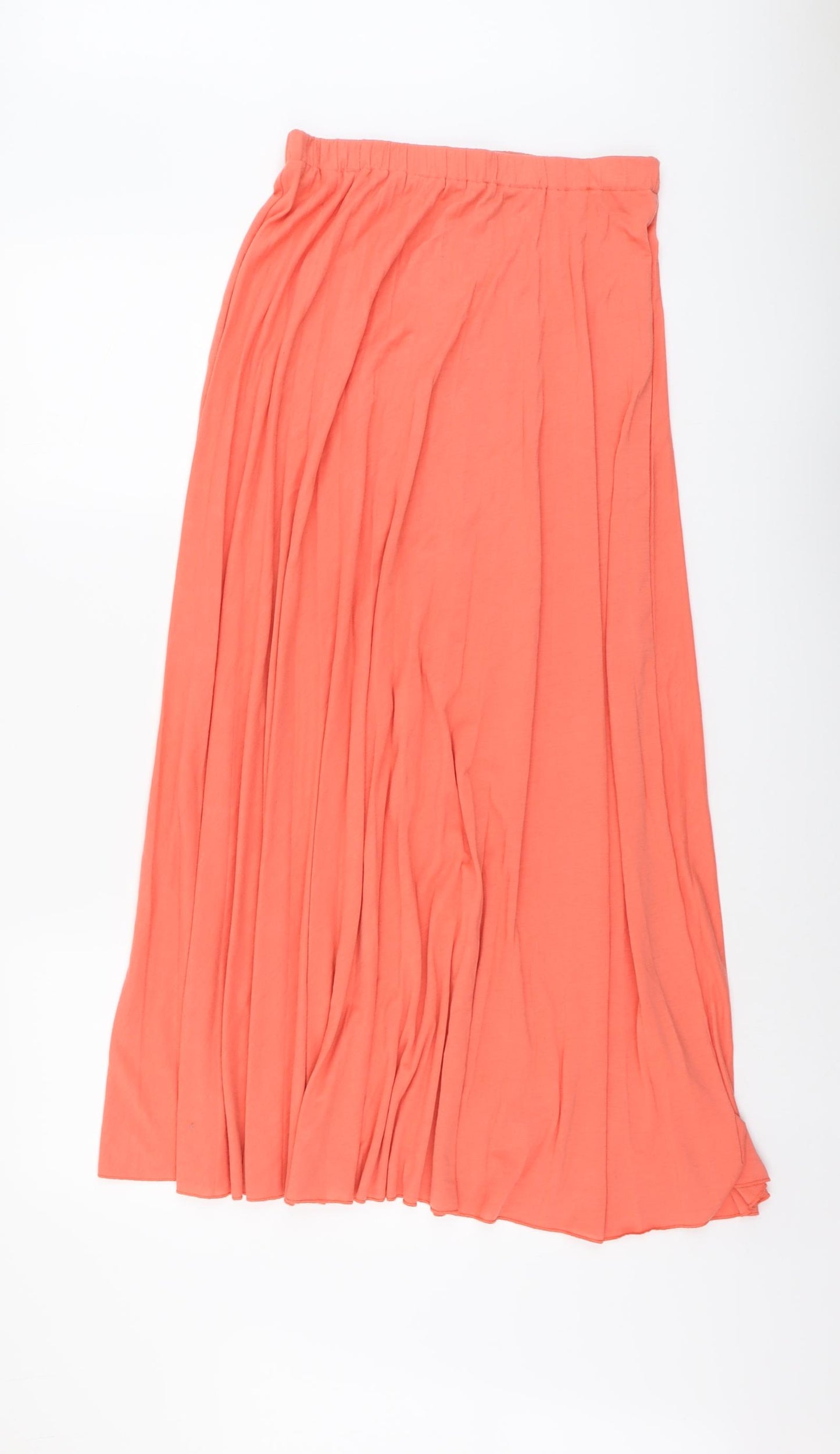 Atmosphere Womens Orange Viscose Peasant Skirt Size 12