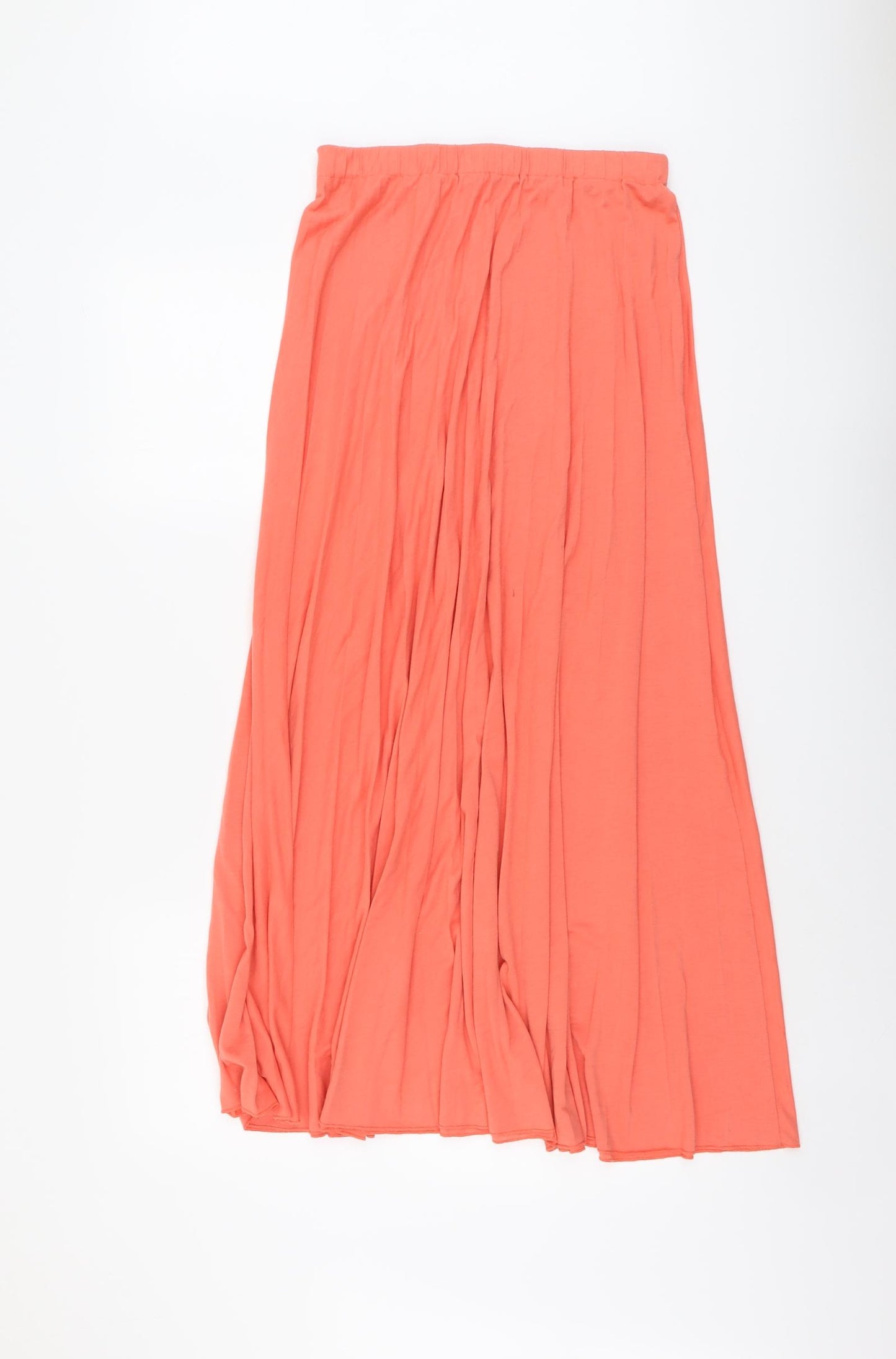 Atmosphere Womens Orange Viscose Peasant Skirt Size 12