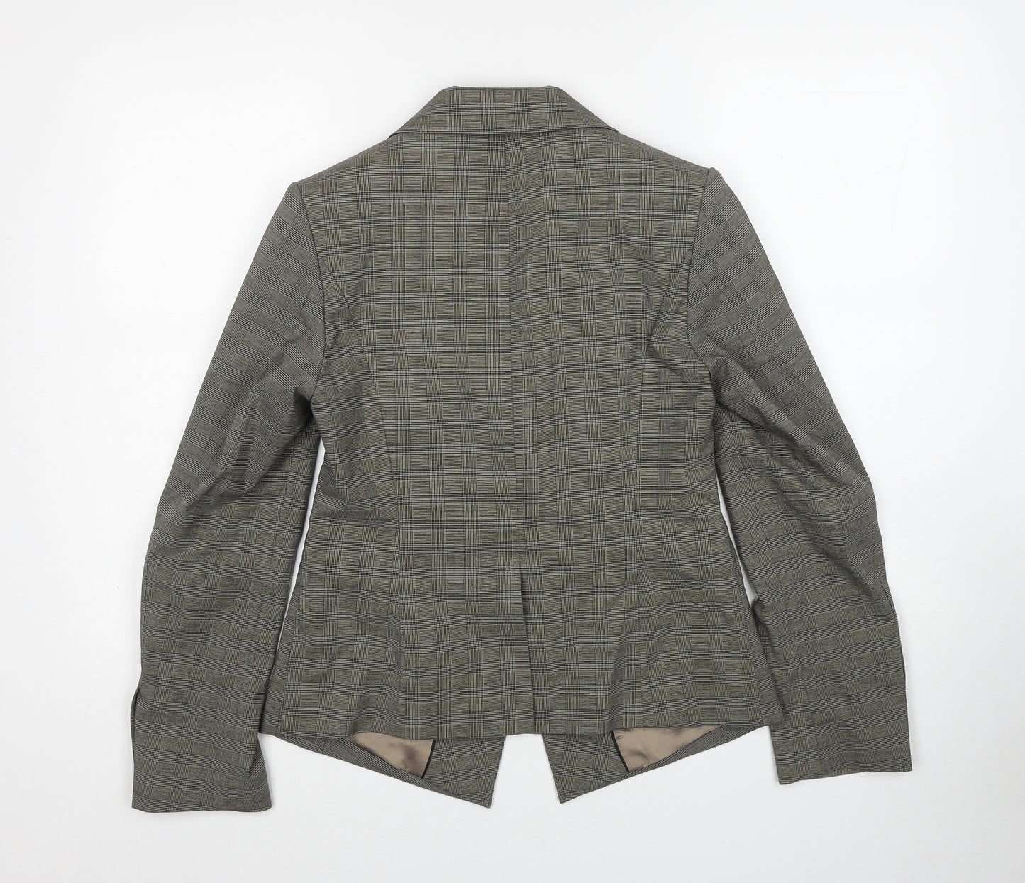 NEXT Womens Beige Polyester Jacket Blazer Size 8