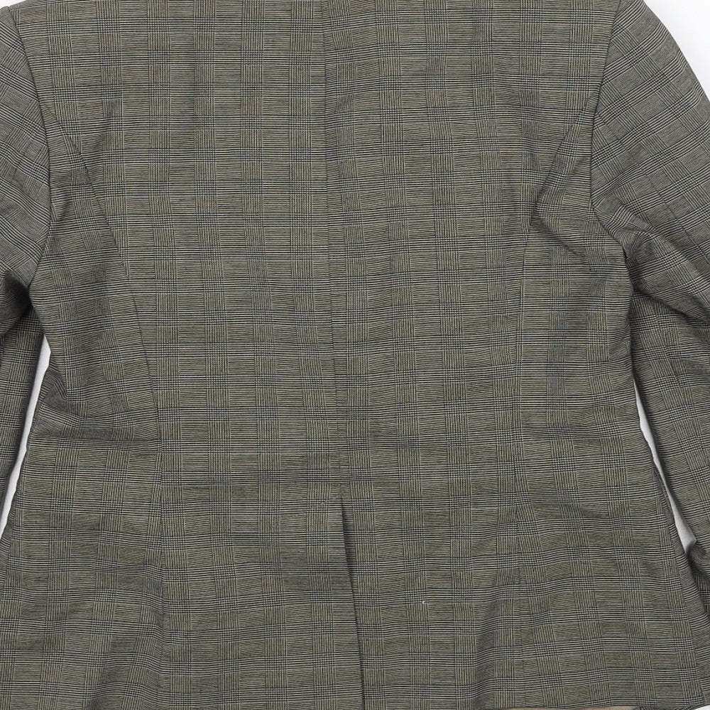NEXT Womens Beige Polyester Jacket Blazer Size 8