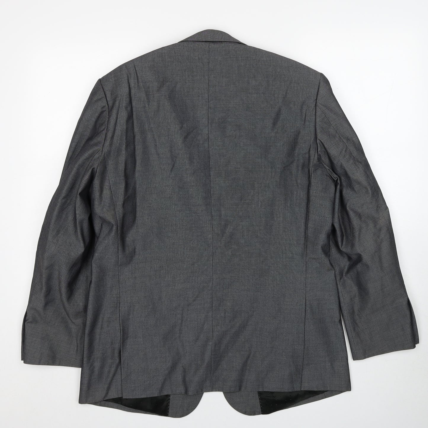 Skopes Mens Grey Polyester Jacket Suit Jacket Size 40 Regular