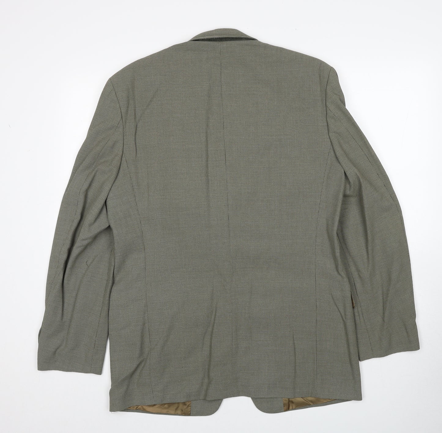 Marks and Spencer Mens Green Wool Jacket Suit Jacket Size M Regular