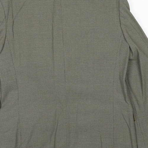 Marks and Spencer Mens Green Wool Jacket Suit Jacket Size M Regular