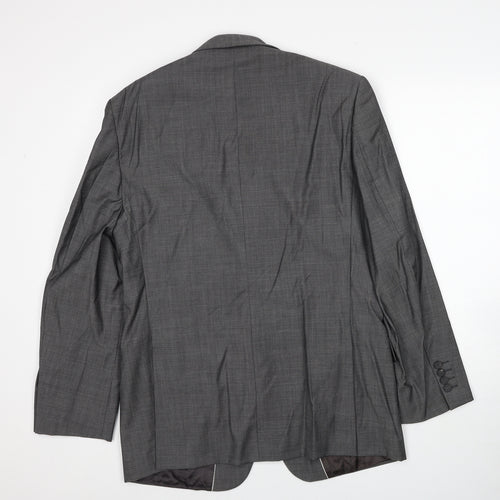 Autograph Mens Grey Wool Jacket Suit Size M Regular