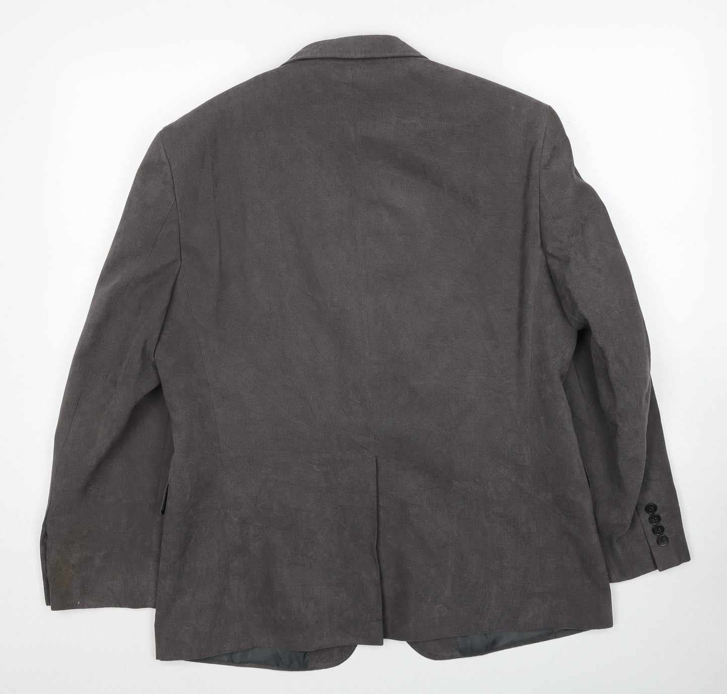 Marks and Spencer Mens Grey Polyester Jacket Suit Jacket Size 40 Regular