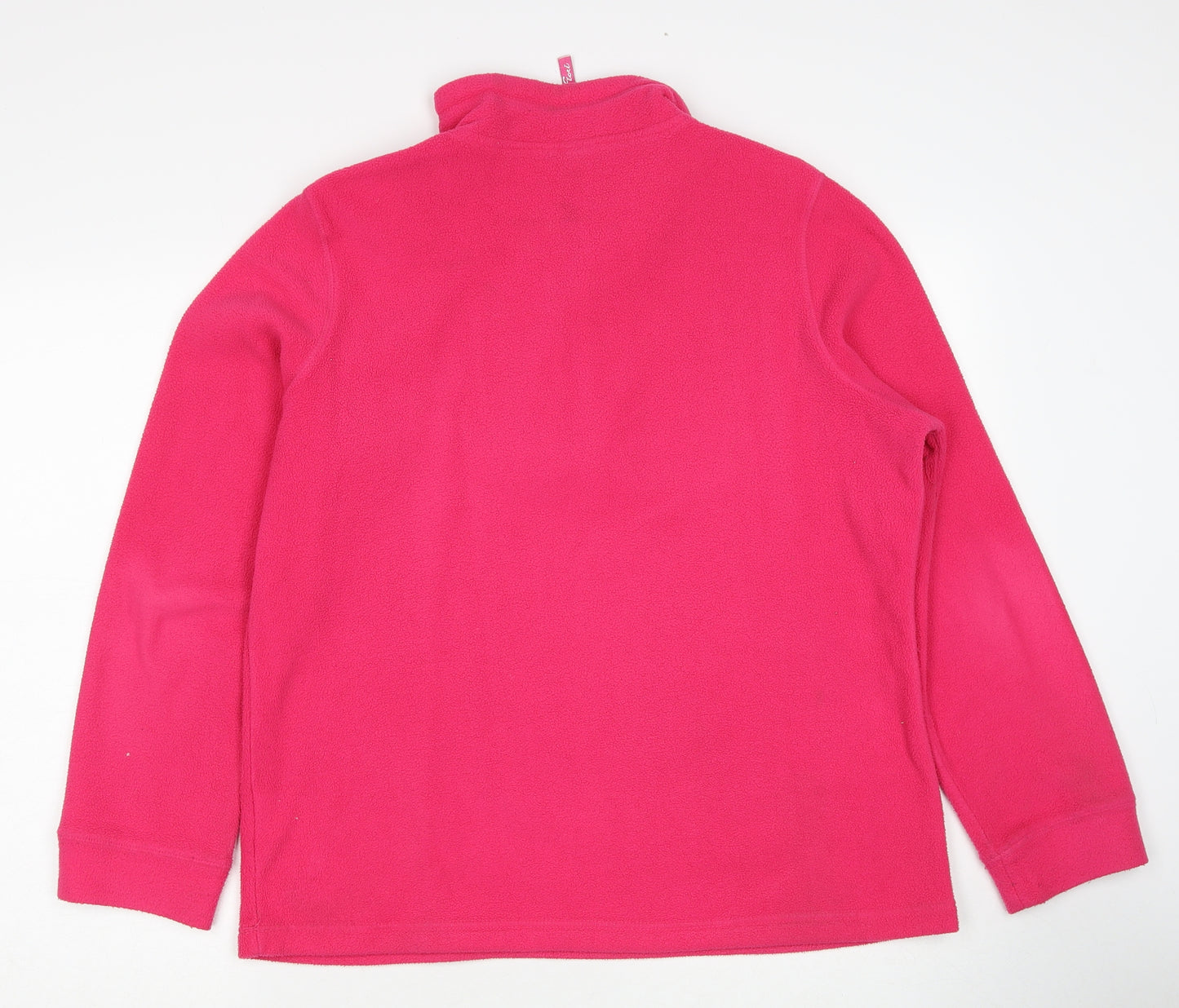 Miss Fiori Womens Pink Polyester Pullover Sweatshirt Size 14 Pullover