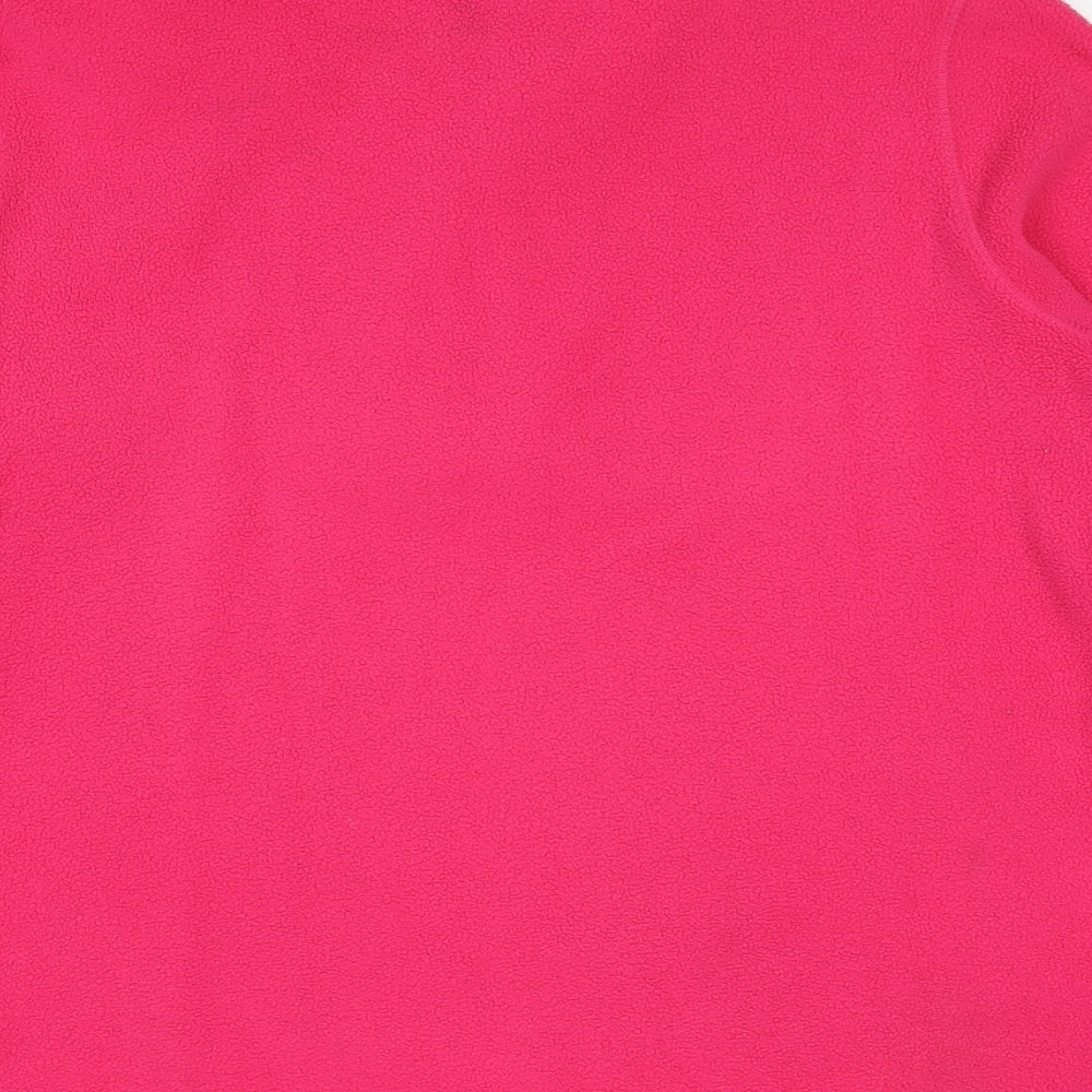 Miss Fiori Womens Pink Polyester Pullover Sweatshirt Size 14 Pullover