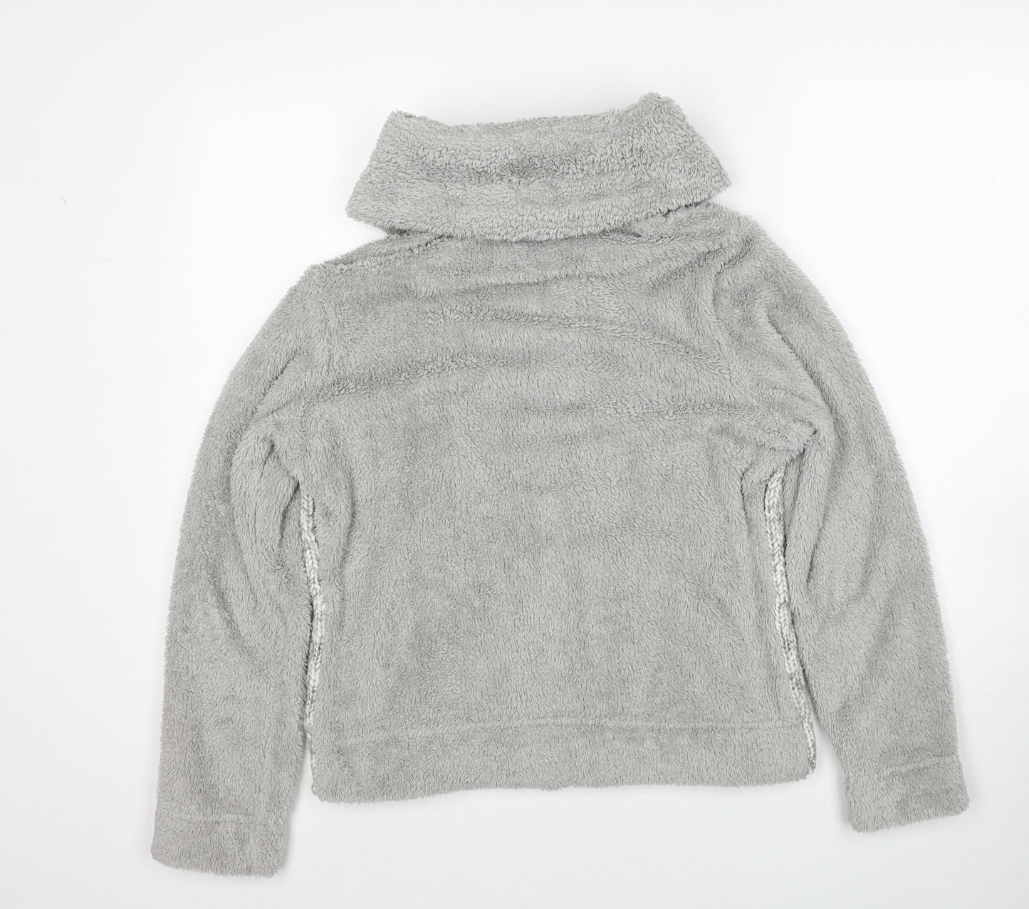Per Una Womens Grey Polyester Full Zip Sweatshirt Size M Zip